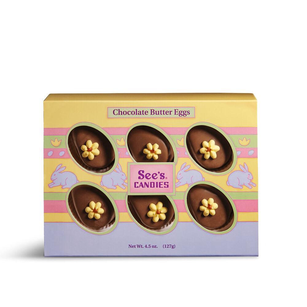 Chocolate Butter Eggs - Pack of 6