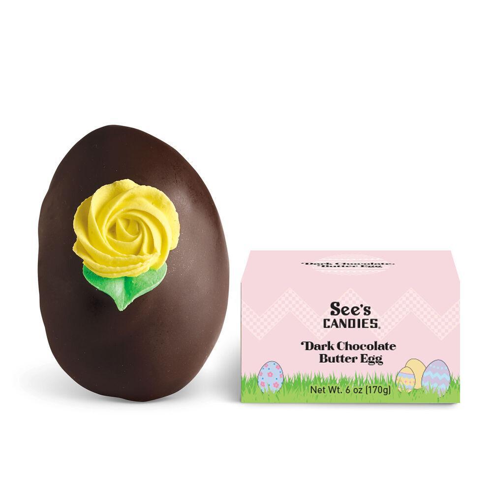 Dark Chocolate Butter Egg - 6 oz